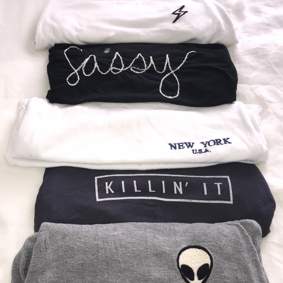 Brandy Melville Tops - BRANDY MELVILLE BUNDLE